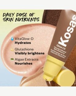 Glow I.V. Vitamin-Infused Skin Enhancer 28 Glow I.V. Vitamin-Infused Skin Enhancer -WELA Beauty Shop Kosas2023 GlowI.V PDP 06 Ingredients