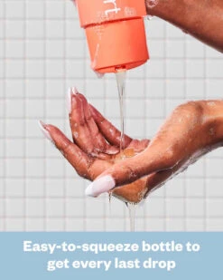 Good Body Skin AHA + Enzyme Exfoliating Body Wash -WELA Beauty Shop Kosasport GoodBodySkin23 JuicyClean PDP 05 Squeeze