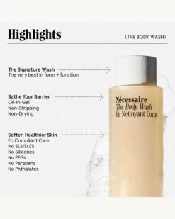 The Body Wash - Fragrance-Free -WELA Beauty Shop Necessaire Bodywash FF Jumbo Highlights 04