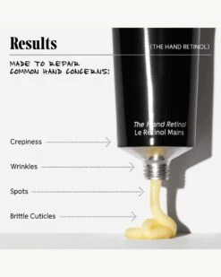 The Hand Retinol - Repair Treatment With 0.25% Pure Retinol + 5% AHA -WELA Beauty Shop Necessaire HandRetinol Results 08