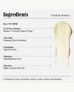 The Body Retinol -WELA Beauty Shop Necessaire TheBodyRetinol Ingredients 04