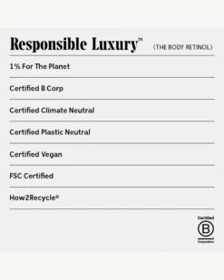 The Body Retinol -WELA Beauty Shop Necessaire TheBodyRetinol Responsible 10