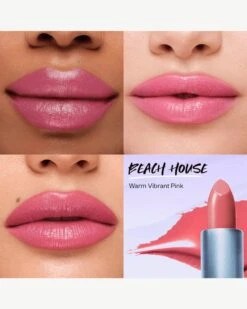 Weightless Lip Color Nourishing Satin Lipstick -WELA Beauty Shop PDP Weightless Beach House skintone