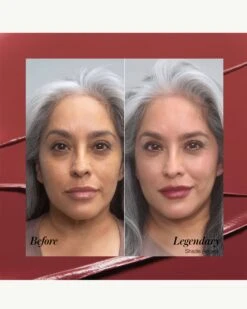 RMS Beauty Legendary Serum Lipstick -WELA Beauty Shop RMS LegendaryLipsticSerum BeforeAfter 09 Angela