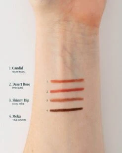 Soft Glide Lip Pencil 30 Soft Glide Lip Pencil -WELA Beauty Shop SOSHE SoftGlideLipPencil ShadeFinder 03
