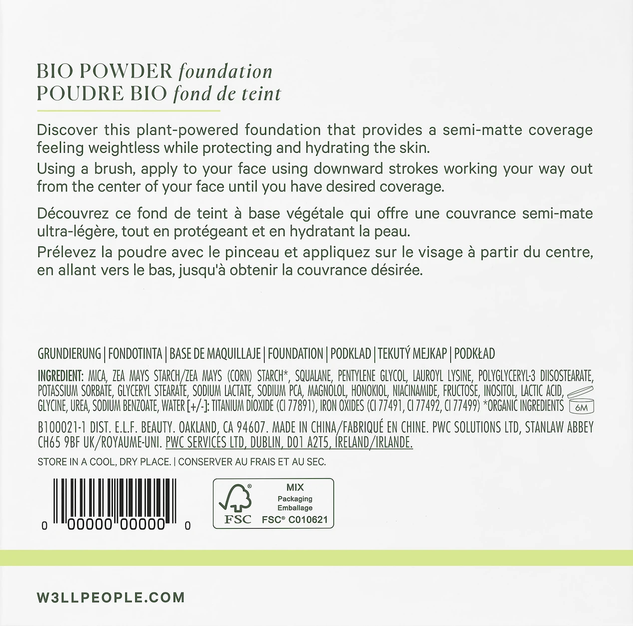 Bio Powder Foundation 18 Bio Powder Foundation - Image 16